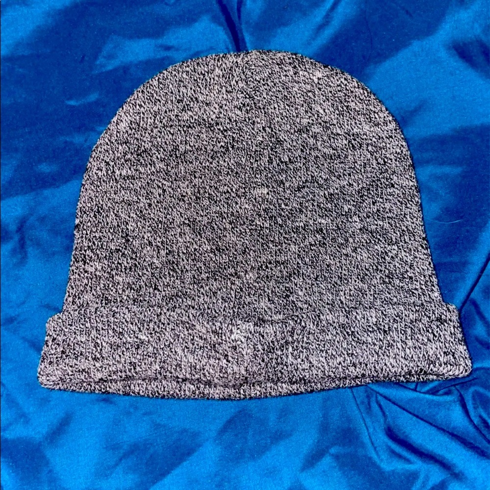 Grey large beanie